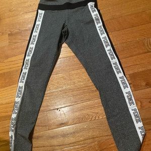 Womens Pink yoga leggings